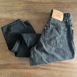 Vintage 1990s Levi’s 550  Black Jeans Size 6